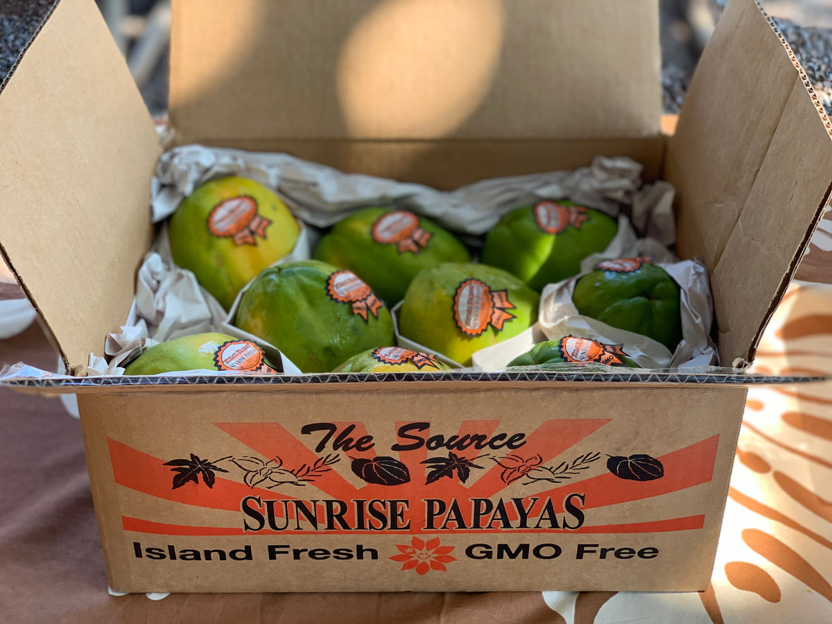 SunRise Papaya - Conventional & GMO Free – Kumu Farms Maui