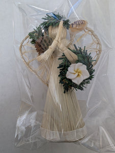 Christmas Ornament Straw Angel