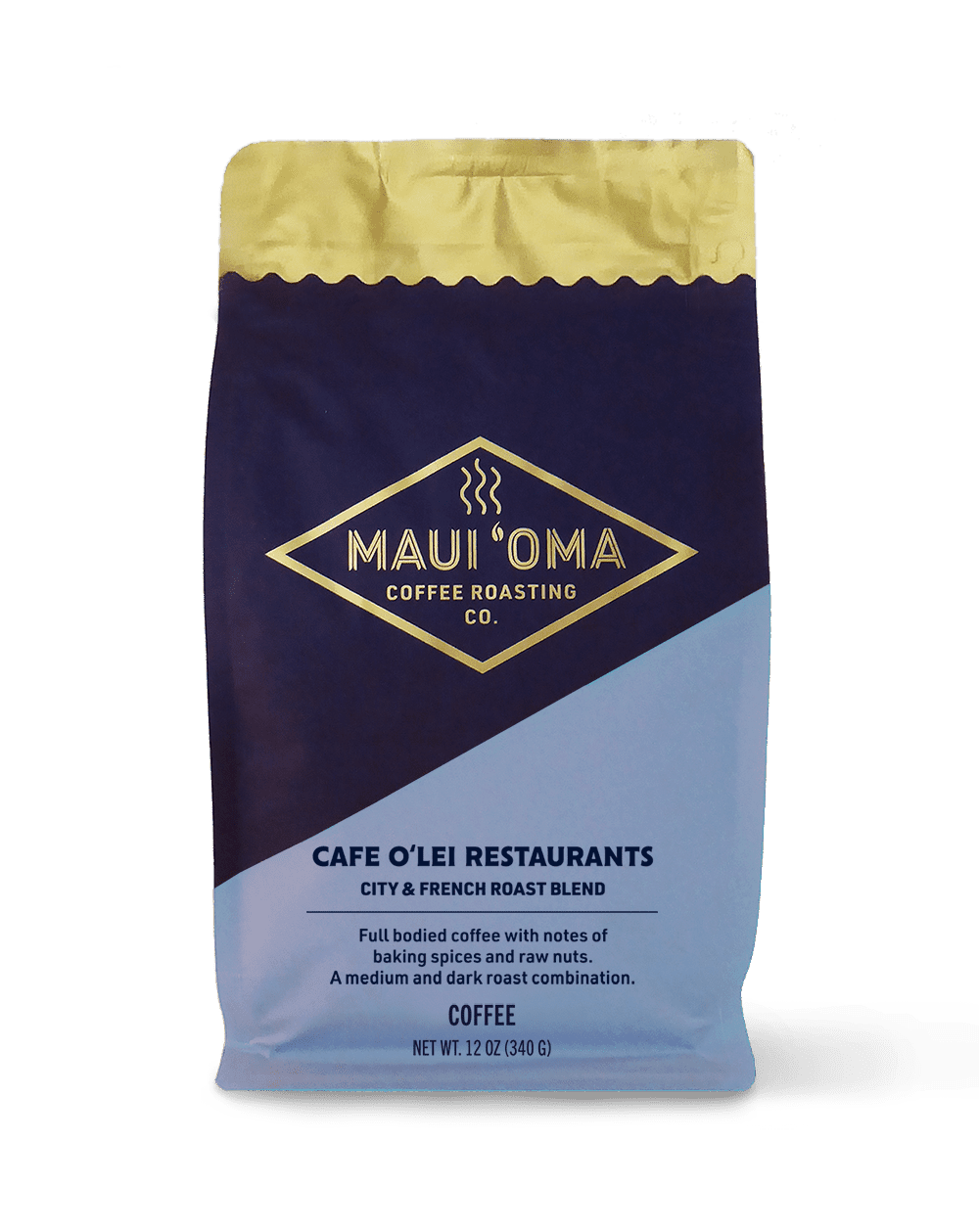 Cafe O'Lei Restaurant Coffee Blend 12oz Whole Bean