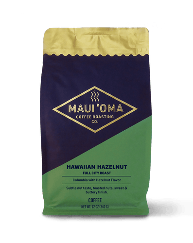 Hawaiian Hazelnut Flavored Coffee 12oz Ground Coffee