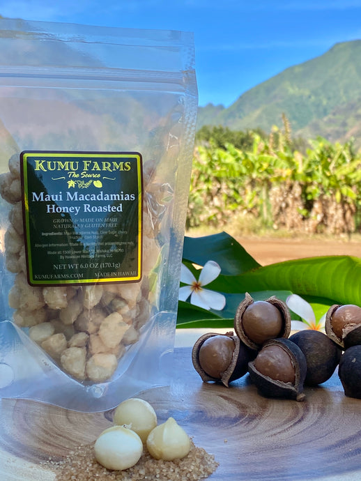 Maui Macadamia Nuts - Honey Roasted