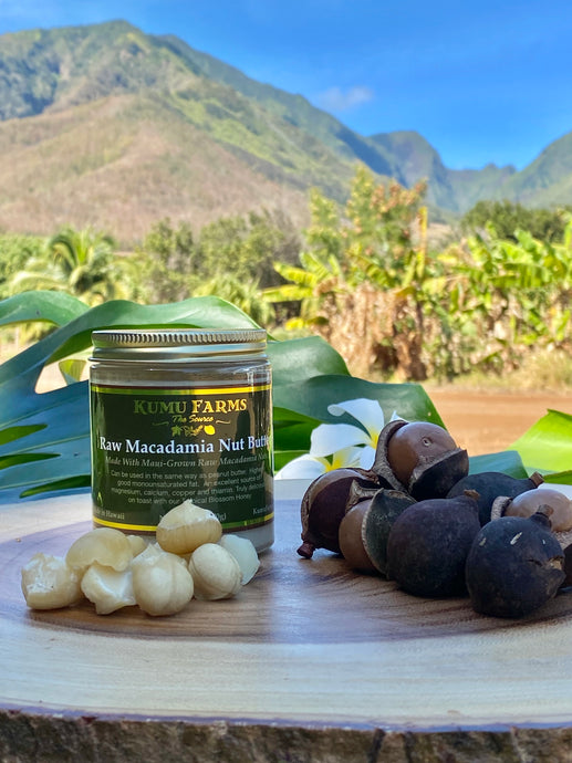 Raw Macadamia Nut Butter - Kumu Farms