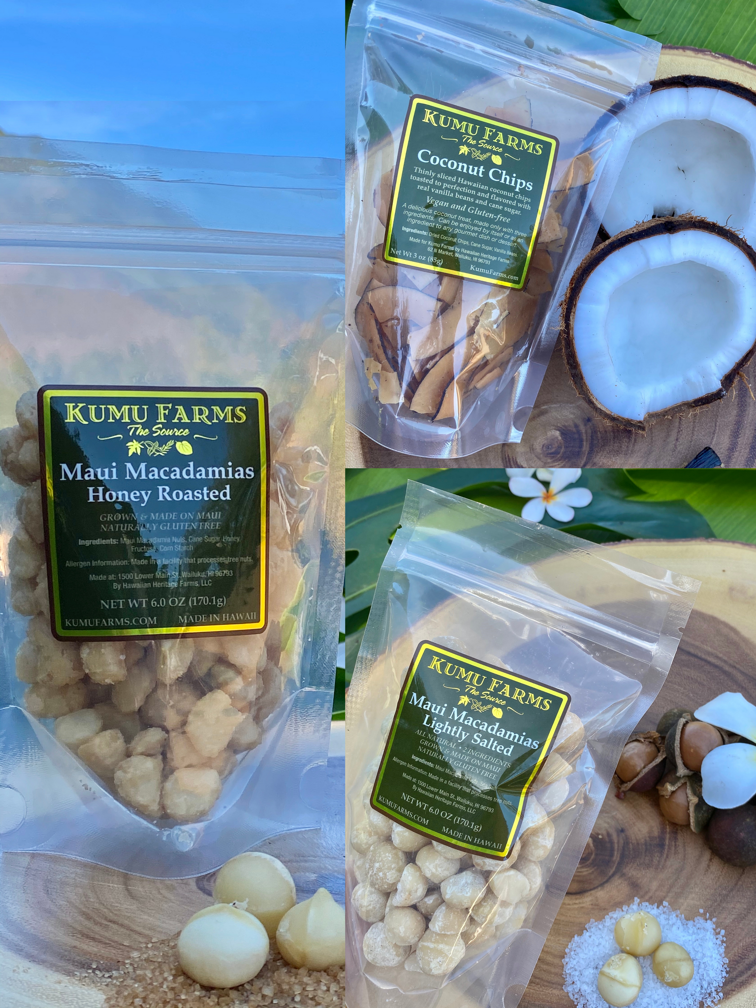 Natural Snack Set - Kumu's Best – Kumu Farms Maui
